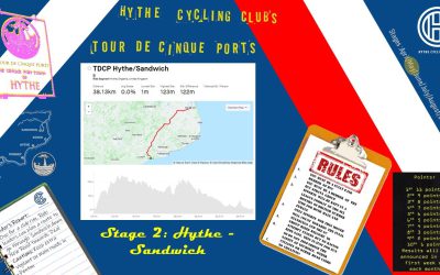 HCC Tour de Cinque Ports      Stage two: Hythe to Sandwich