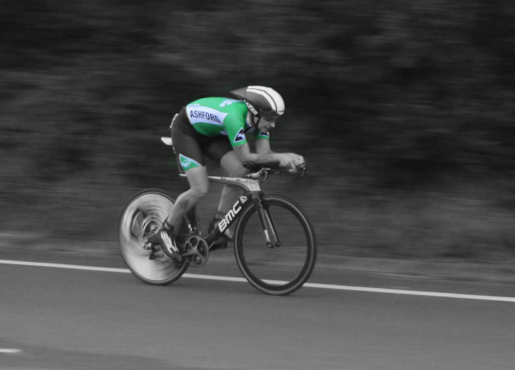 Ashford Wheelers Rider in action